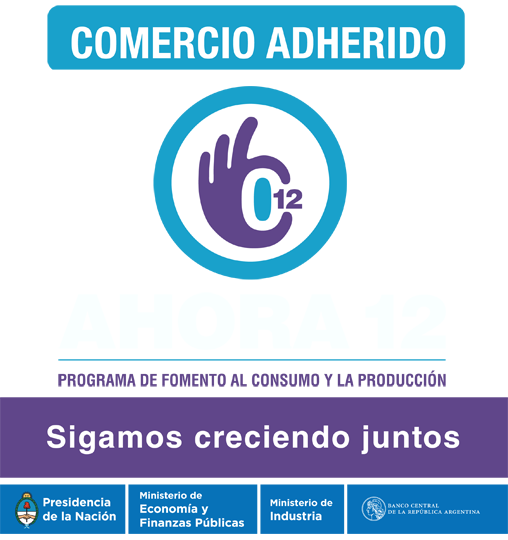 Ahora 12 cuotas sin interés